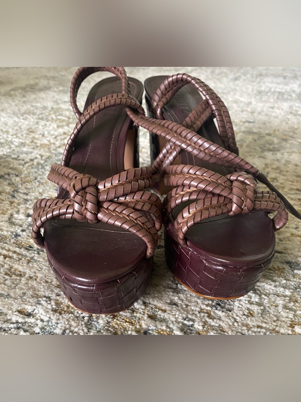 Schutz Kareena Woven Platform - Picture 2 of 6